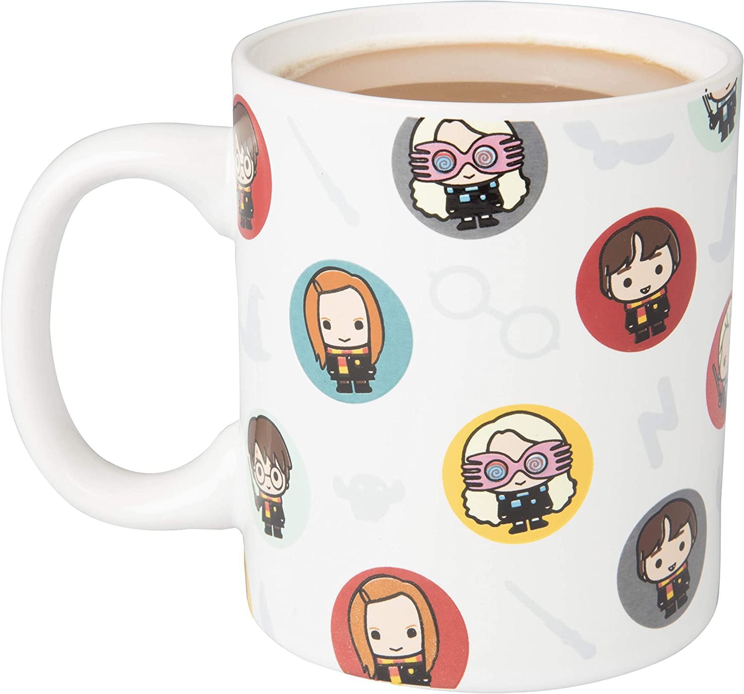 Underground Toys Harry Potter Coffee Mug, 11oz - Chibi Character Design - Great Gift For Kids and Adults - Ceramic