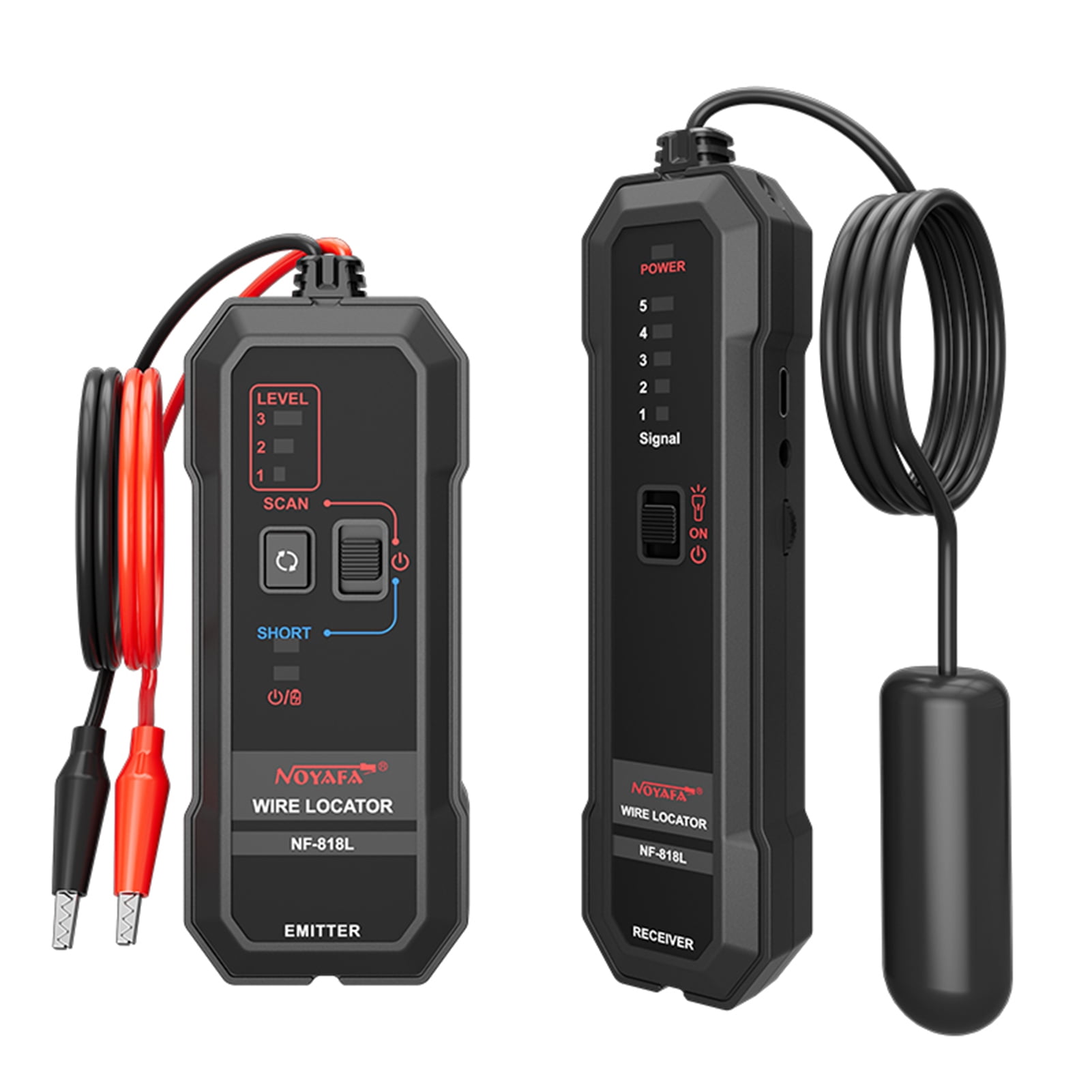 Underground Wire Locator,Tone Kit Fence Buried Locator Cable Wire Locator Kit Wires Locator