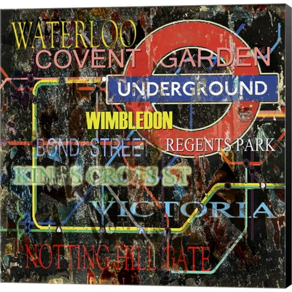 Underground by Karen J. Williams, Canvas Wall Art