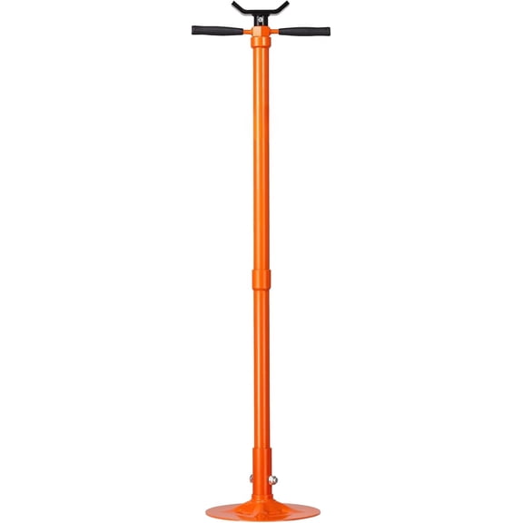 Underhoist Support Stand, Capacity Under Hoist Jack Stand with Two Wheels, Lifting from , Bearing Mounted Spin Handle, Foot Pedal, Support Vehicle Components