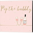 thumbnail image 1 of Underlined Bubbly VII Pink by Veronique Charron, Canvas Wall Art, 1 of 1