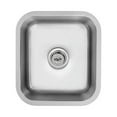 thumbnail image 1 of Undermount 16 in. Single Bowl 18 Ga. Stainless Steel Bar Sink, 1 of 1