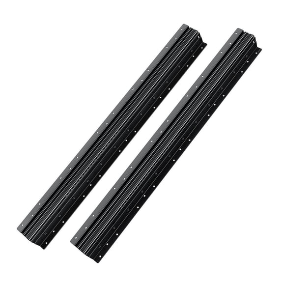 Undermount Drawer Slides 32 Inch, Under Stair Cabinet Rails 260 LB Capacity, Full Extension Soft Close Slides, Universal Sizes 16 24 32 40 Inch