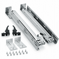 Undermount Soft Close&push To Open Drawer Slides 21 Inch 80lb - Walmart.com