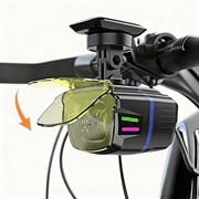 Night Eyes Fashion Underneath Mounted Bike Lights for Night Riding