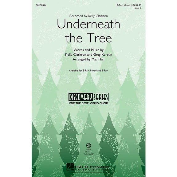 Underneath The Tree Discovery Choral Voicetrax Cd