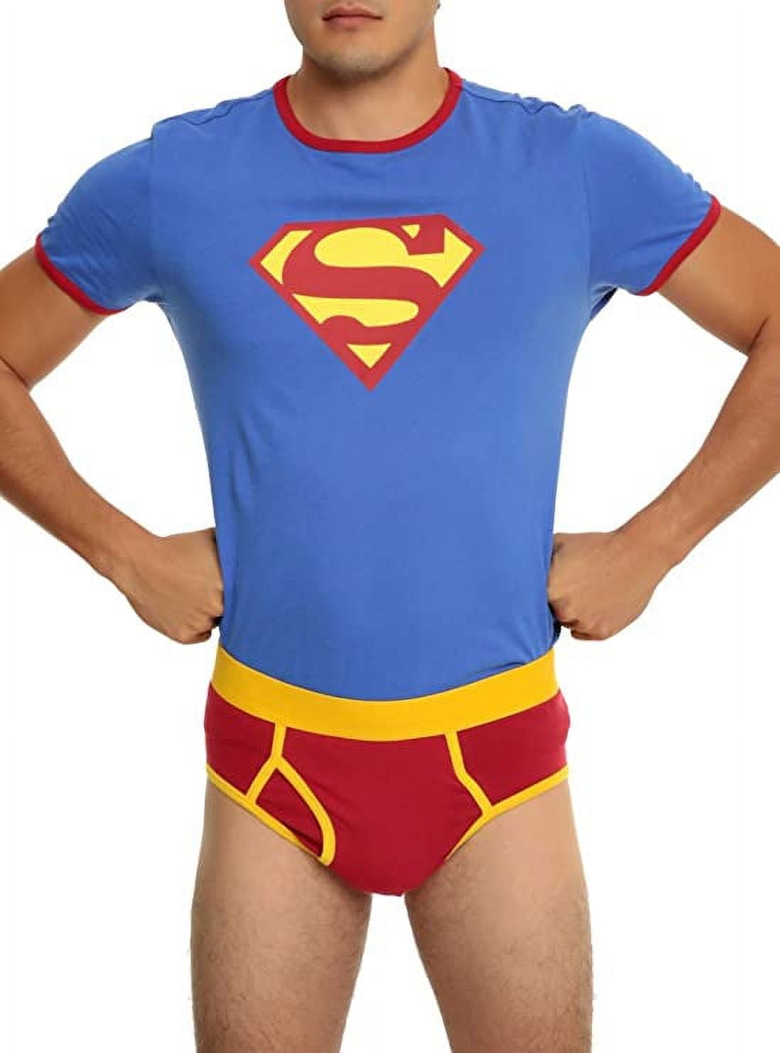 Underoos DC Comics Superman Men's Underoos Set, X-Large