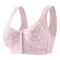 thumbnail image 1 of Underoutfit Bras for Women Full Coverage Push-Up Bralettes Solid Print B 52/120, 1 of 3