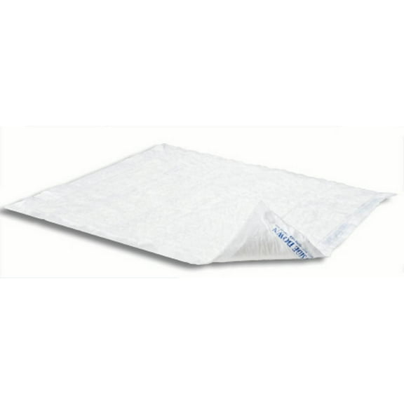 Underpad Attends Supersorb Breathables 23 X 36 Inch Disposable Polymer / Airlaid Core Heavy Absorbency 8 Packs of 5