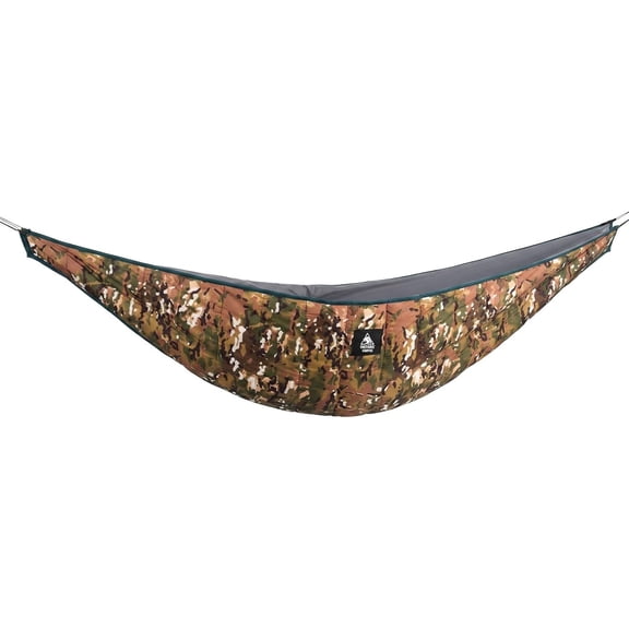 Underquilt for Hammock Lightweight 4 Season Camping Gear 7.9 ft L x 4 ft W Camo