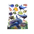thumbnail image 1 of Undersea Animals 3D Pop Up Wall Art Stickers, 14-Piece, 1 of 1
