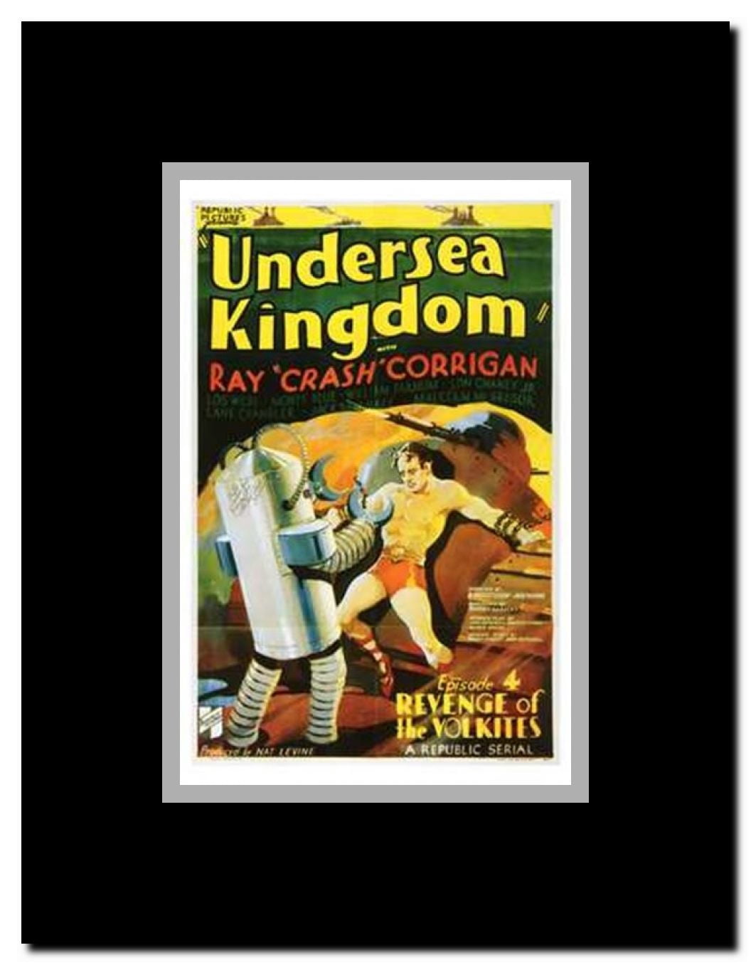 Undersea Kingdom Framed Movie Poster