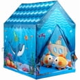 thumbnail image 1 of Undersea World Kids Play Tent, Kids Play Tent Foldable Indoor Outdoor Party Undersea World Playhouse Tent Toy for Boys Girls, 1 of 7