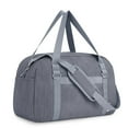 thumbnail image 1 of Underseat Bag Weekender Travel Duffel Tote with Adjustable Shoulder Straps for Spirit Airlines Personal Item Bag 18x14x8 for Gym Overnight, Grey, 1 of 7