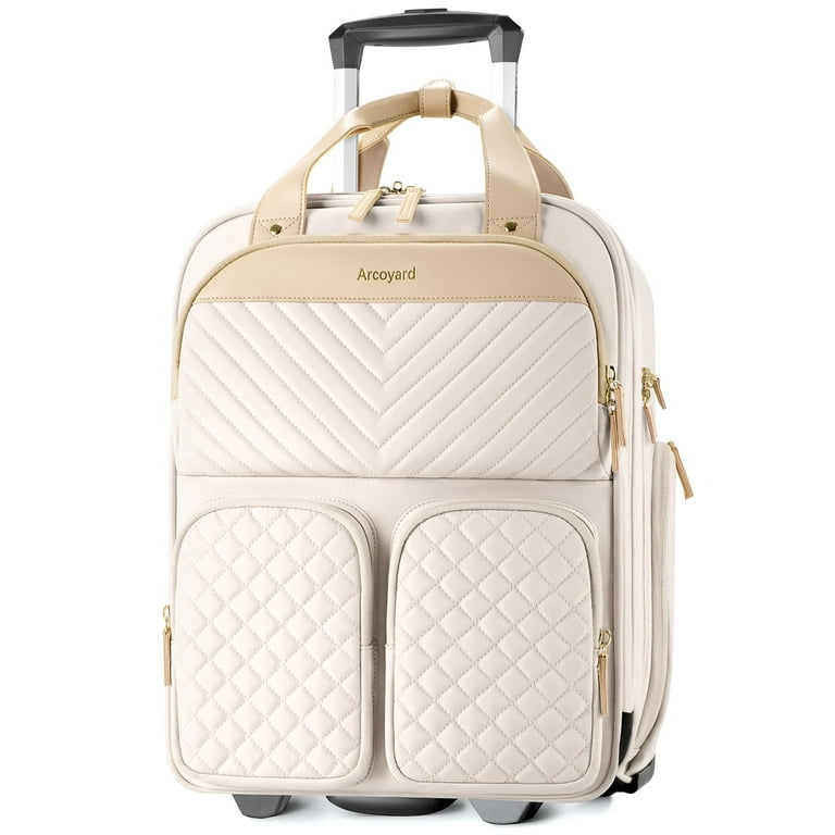 Underseat Carry On Luggage with Wheels, Lightweight Travel Airline