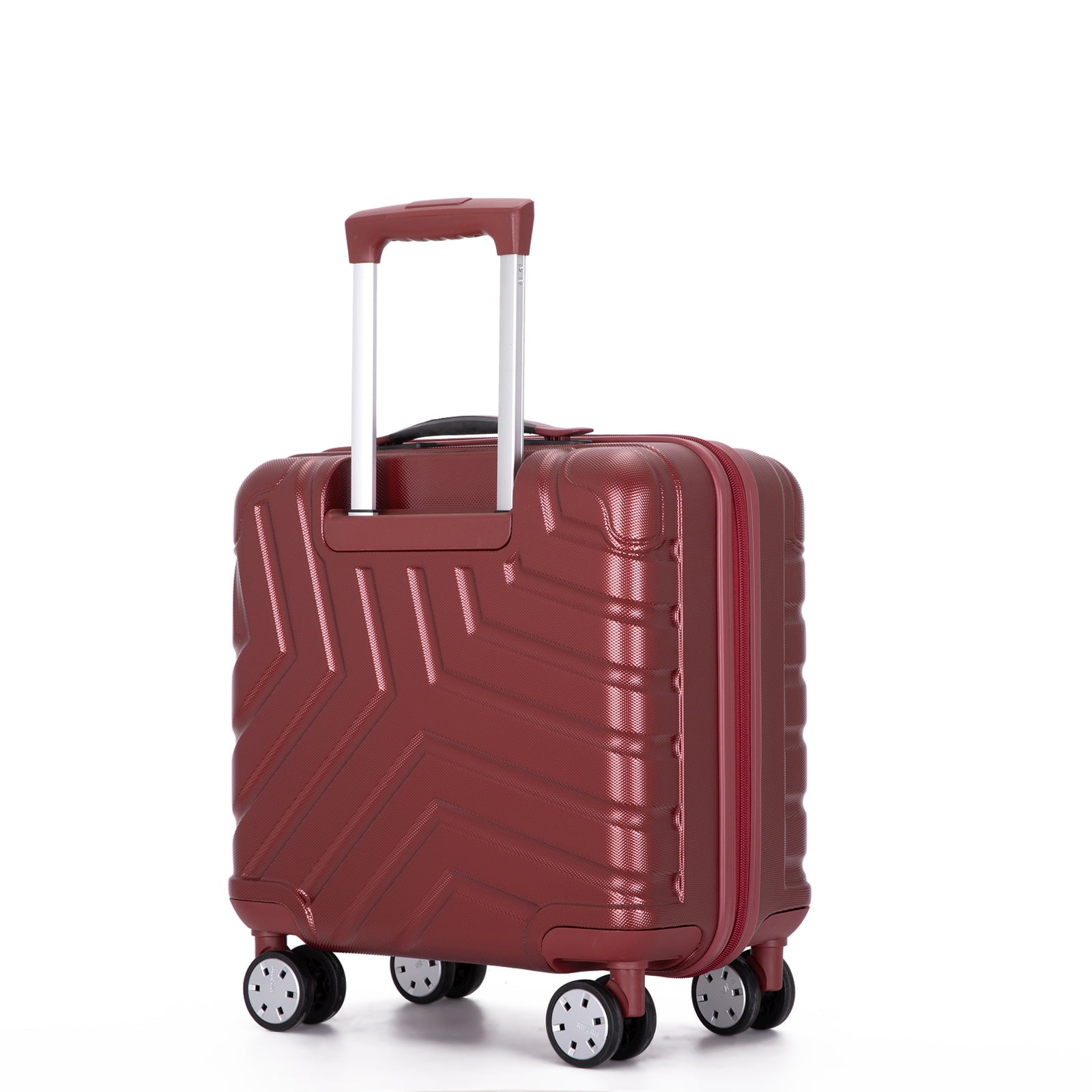 Underseat Hardside Luggage, Lightweight CarryOn Suitcase with Spinner