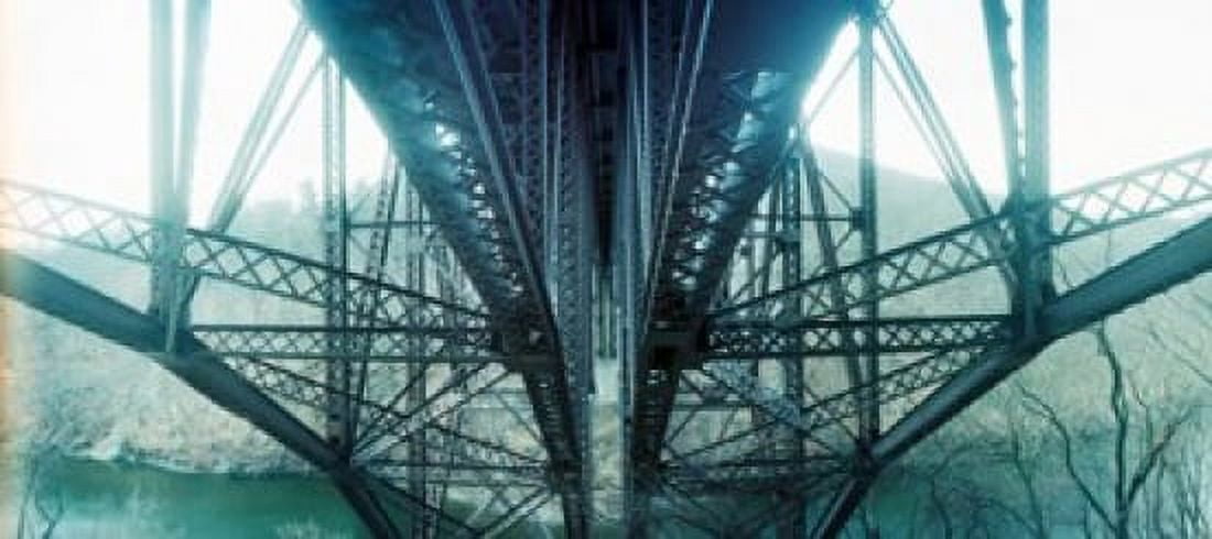 Underside of a bridge Hudson Valley New York State USA Canvas Art - Panoramic Images (15 x 7)