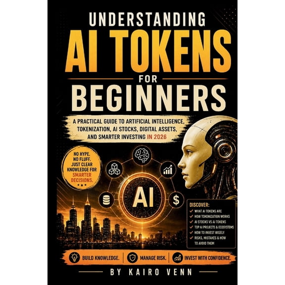 Understanding AI Tokens for Beginners: A Practical Guide to Artificial Intelligence, Tokenization, AI Stocks, Digital As, (Paperback)