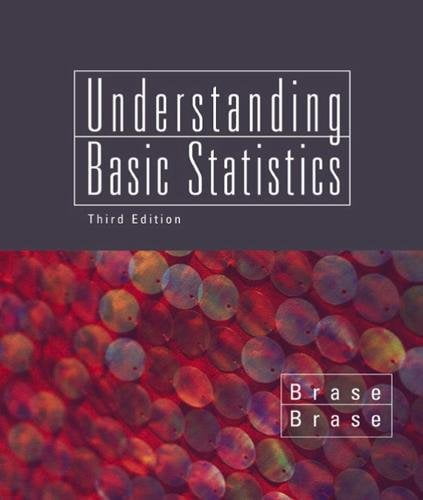 Pre-Owned Understanding Basic Statistics, Brief (Paperback) 0618315535 ...