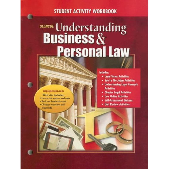 Pre-Owned Glencoe Understanding Business & Personal Law: Student Activity Workbook (Paperback) by Gordon W Brown, Paul A Sukys