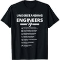 thumbnail image 1 of Understanding Engineers - Funny Sarcastic Engineering Gift T-Shirt, 1 of 4