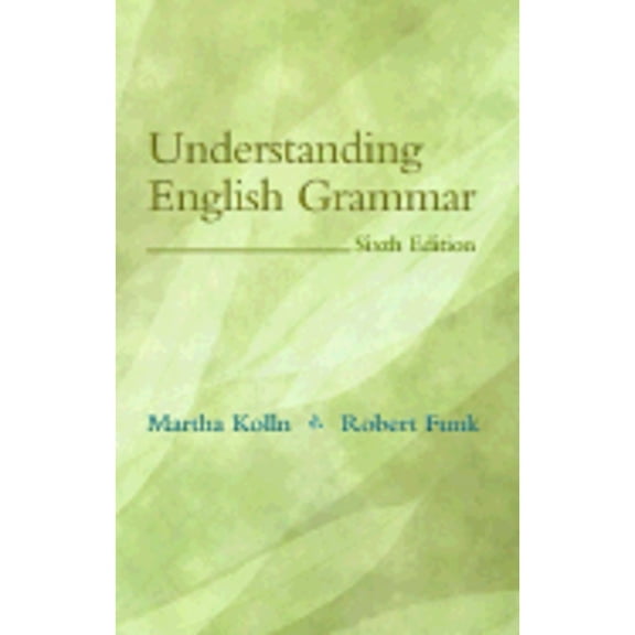 Pre-Owned Understanding English Grammar