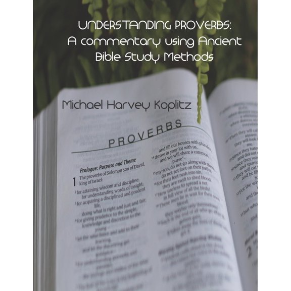 Understanding : PROVERBS: A commentary using Ancient Bible Study Methods (Paperback)