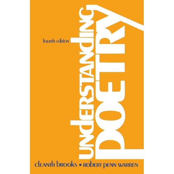 UNDERSTANDING POETRY 4th Edition