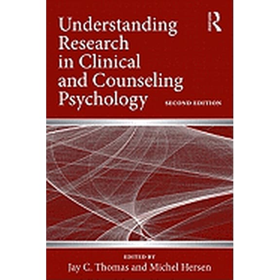 Understanding Research in Clinical and Counseling Psychology, (Paperback)
