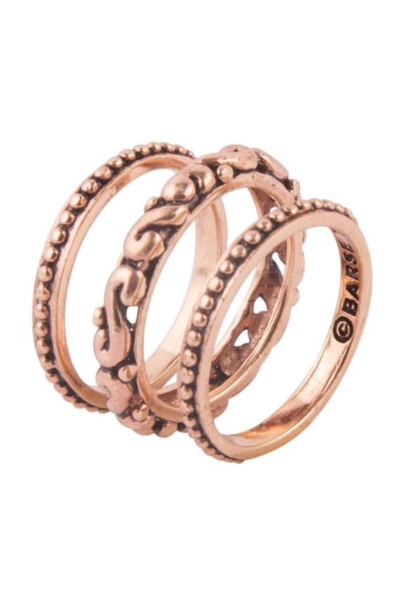 Understated Copper Stack Ring