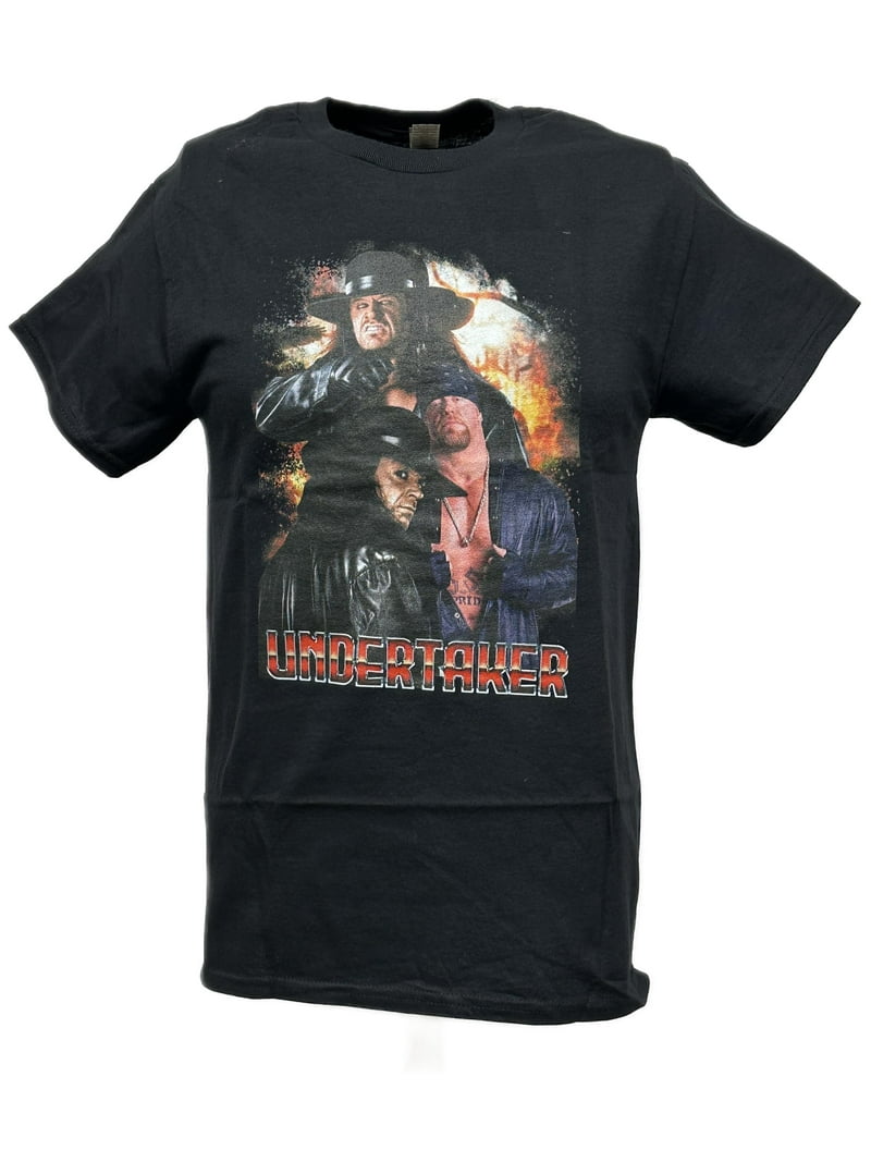 Undertaker American Badass Mens Black T-shirt WWE - Walmart.com, image size:800x1067
