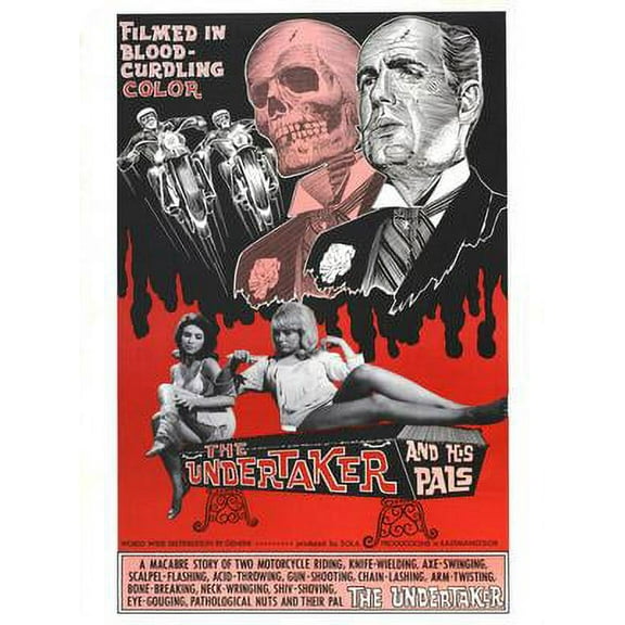 Undertaker And His Pals The Movie Metal Print 12x16 12x16 Square Adults AB Posters