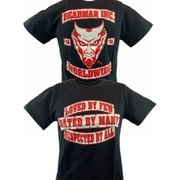 Undertaker Deadman Inc Loved By Few Respected By All Mens Black T-shirt XL