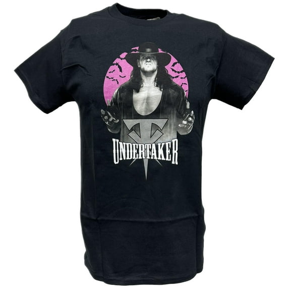 Undertaker Eyes of the Deadman WWE Mens Black T-shirt 2XL