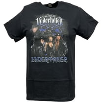 Undertaker Group Pose Mens Black T-shirt WWE
