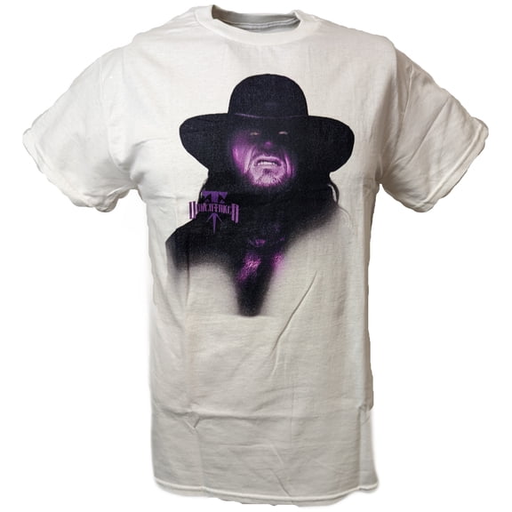 Undertaker Purple Phenom Mens White T-shirt
