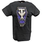 Undertaker RIP Casket TX Logo Black T-shirt