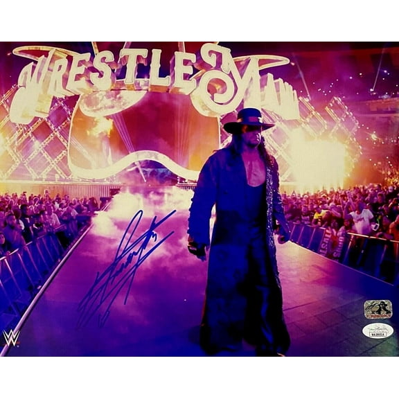 Undertaker Signed Autographed 11x14 Photo JSA Authenticated #11