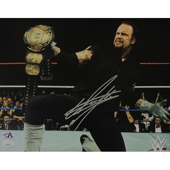 Undertaker Signed Autographed 11x14 Photo JSA Authenticated #14