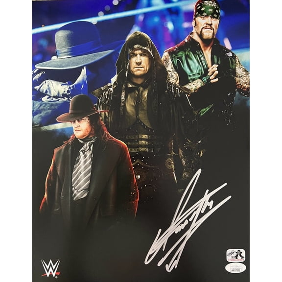 Undertaker Signed Autographed 11x14 Photo JSA Authenticated #1
