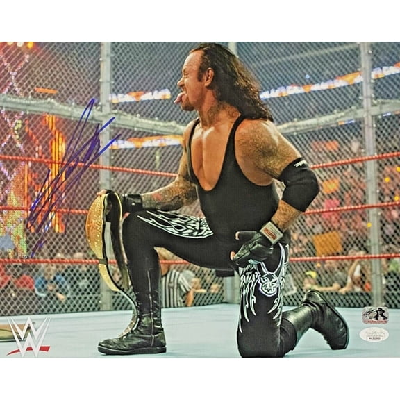 Undertaker Signed Autographed 11x14 Photo JSA Authenticated #20