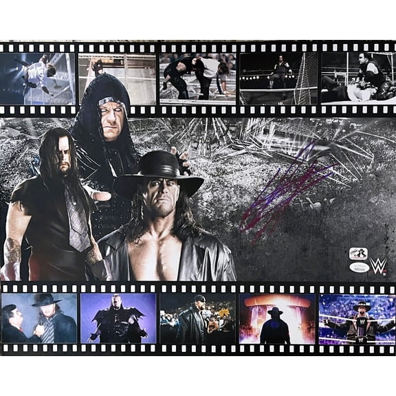 Undertaker Signed Autographed 16x20 Photo JSA Authenticated #6