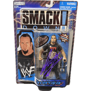 Undertaker Signed Autographed Jacks Pacific Smack Down Action Figure JSA