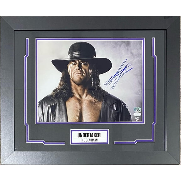 Undertaker Signed Framed 11x14 Photo JSA Authenticated #8