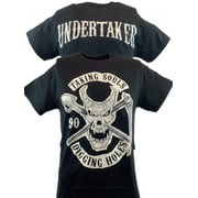 Undertaker Taking Souls and Digging Holes Mens Black T-shirt S