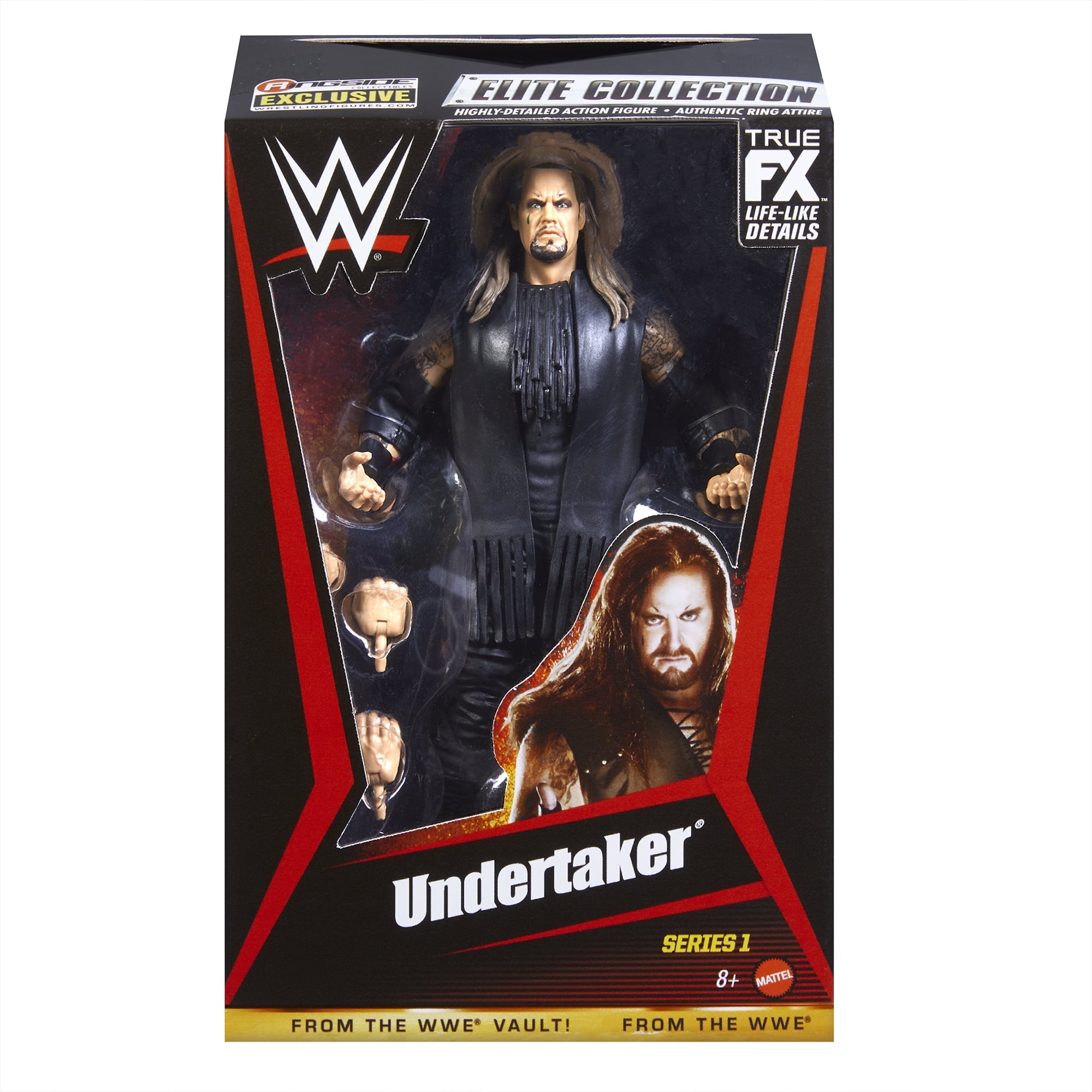WWE マテル　エリート　限定版　アンダーテイカー　新品未開封 Undertaker-with-Wings-WWE-From