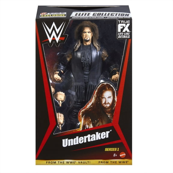 Undertaker (with Wings) - WWE From the Vault Ringside Exclusive Series 1 Mattel WWE Toy Wrestling Action Figure
