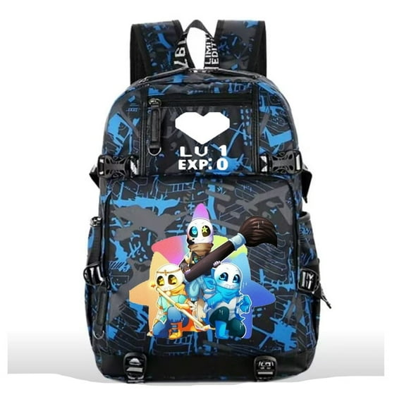 Undertale Anime Backpack For Women Men, Fashion Daypack, Classic High Backpack For Teens, Travel Laptop Backpacks