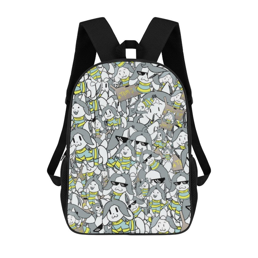 Undetale Backpack Undertale Backpack 17 Inch Shoulder Bag Sturdy Laptop Backpack Daypack ...