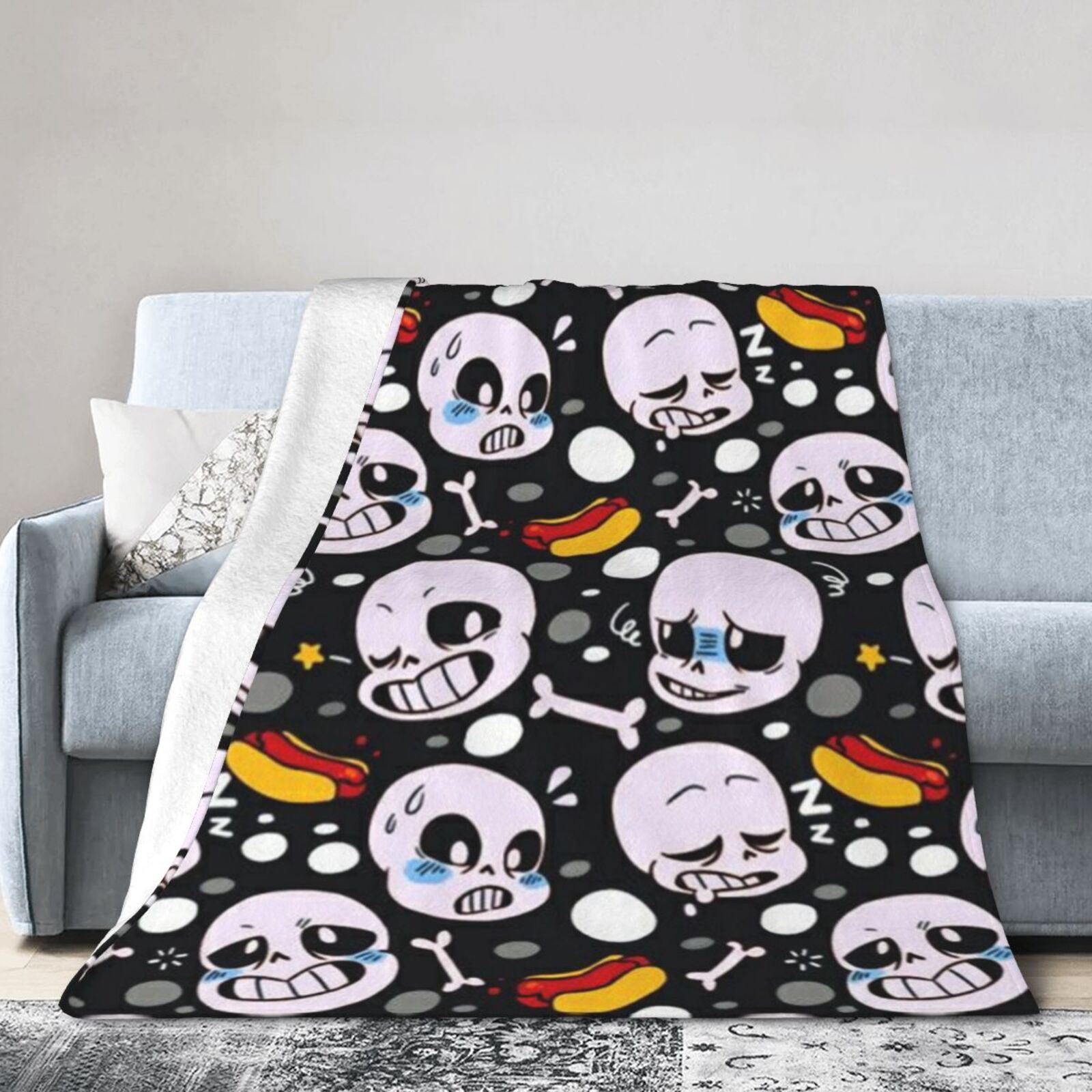 Undertale Blanket Soft Warm Flannel Air Conditioning Blanket Throw